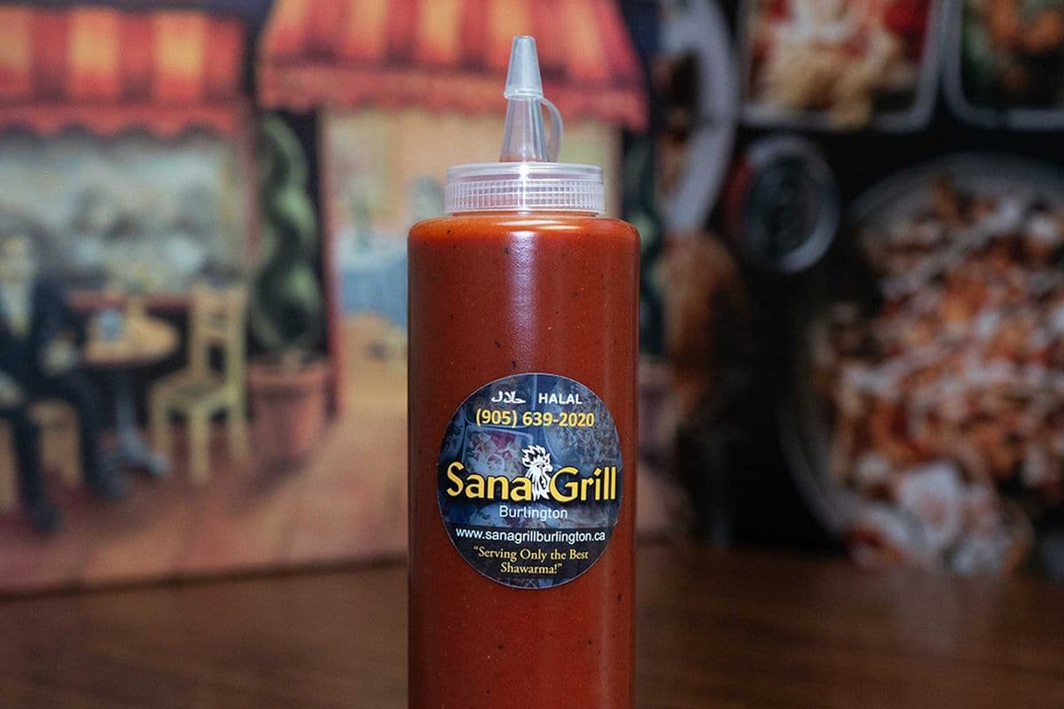 Bottle of Hot Sauce