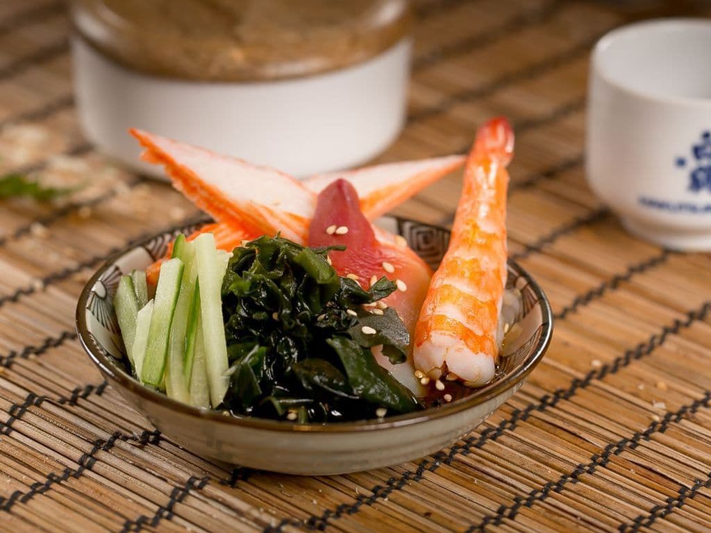Seafood Sunomono