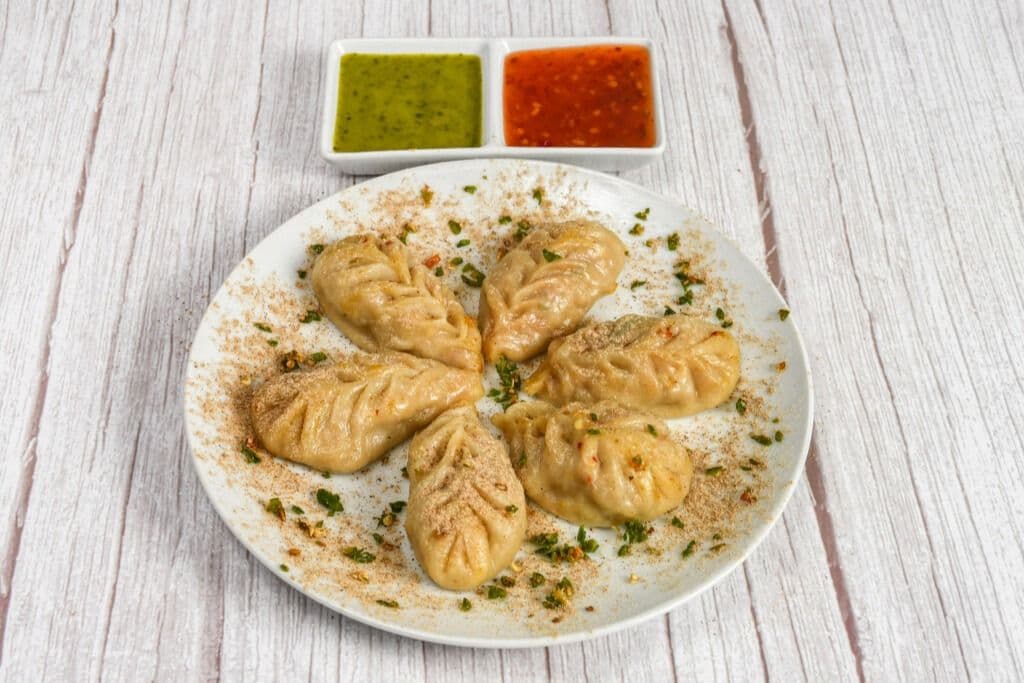Veg steamed Momos