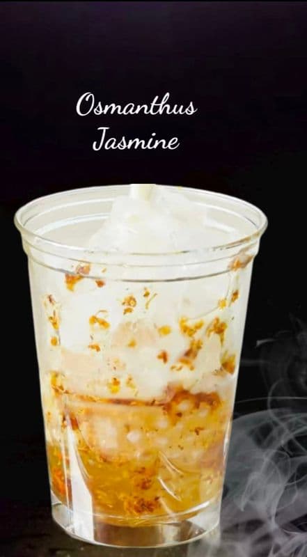 Osmanthus & Jasmine Milk Tea / 桂花茉莉奶白