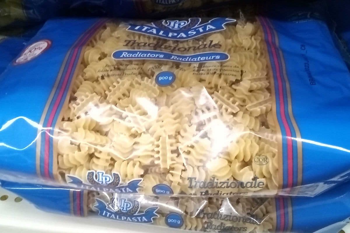 Italpasta radiators 900 g