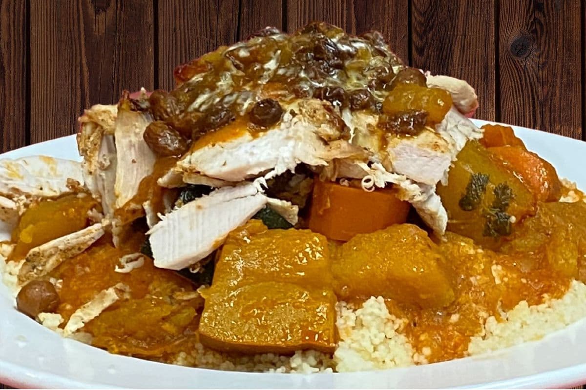 Couscous au poulet / Chicken couscous