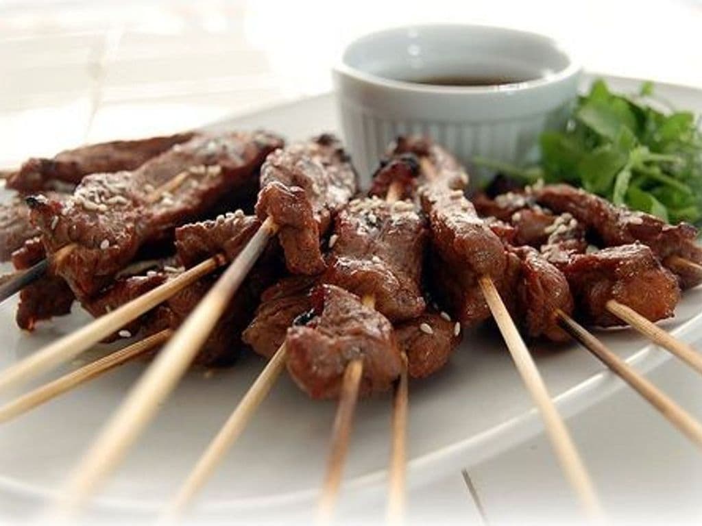 Beef skewer(2pc)