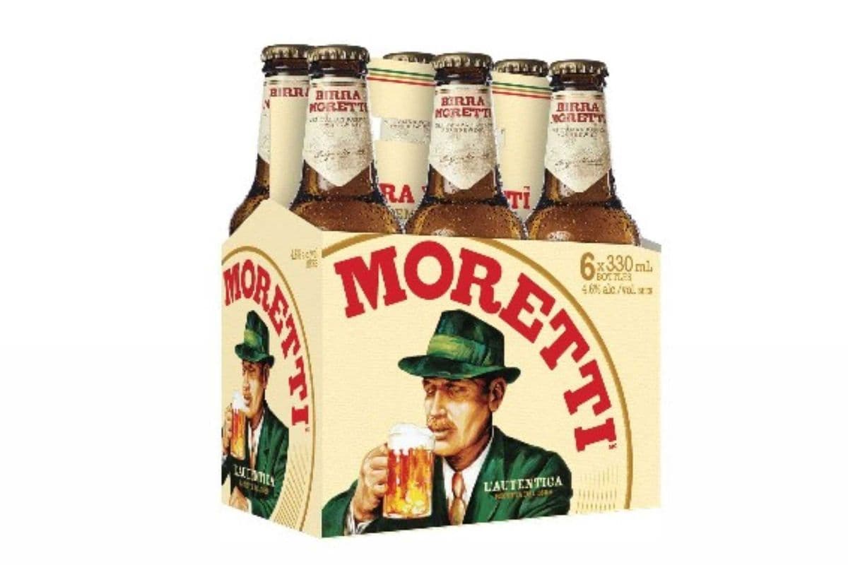 Birra Moretti 6 x 330 ML Bottles (1 x 330ml)