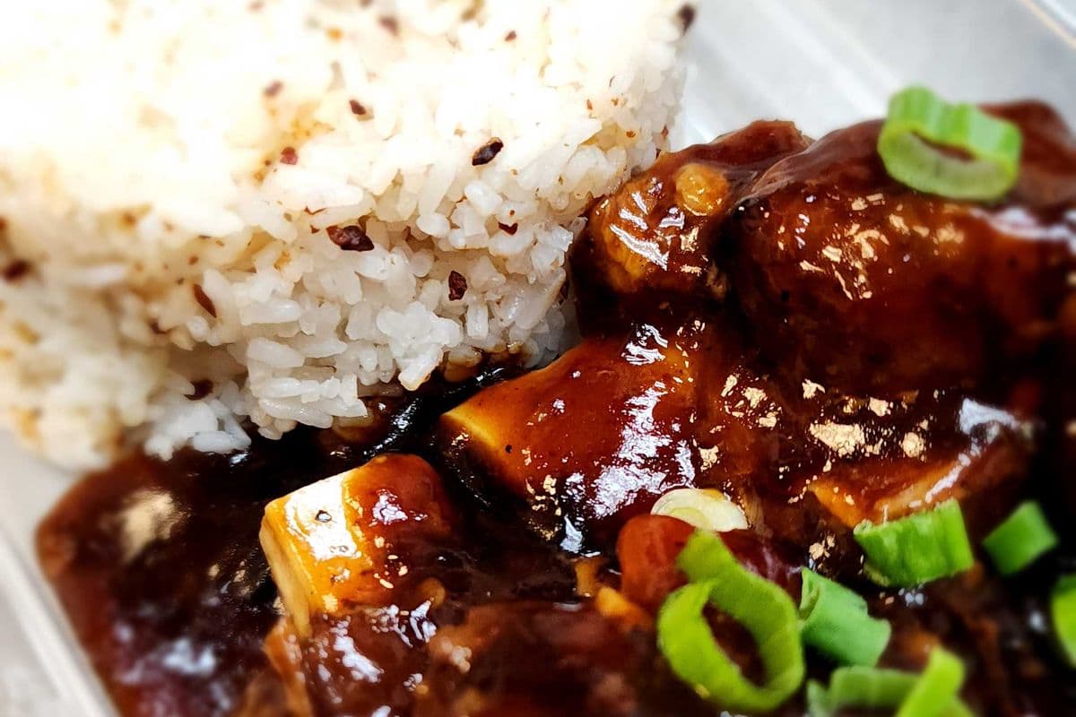 Beef Pares meal