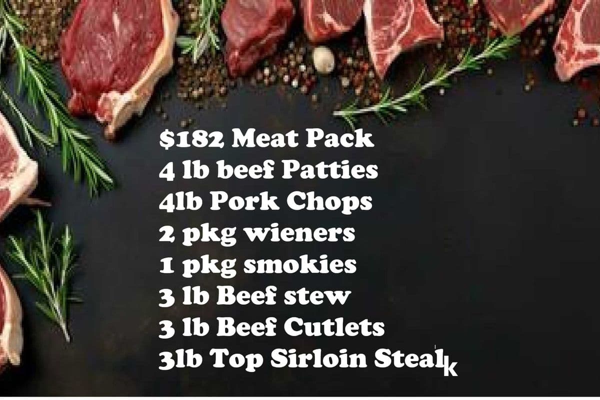 $182 Meat Pack