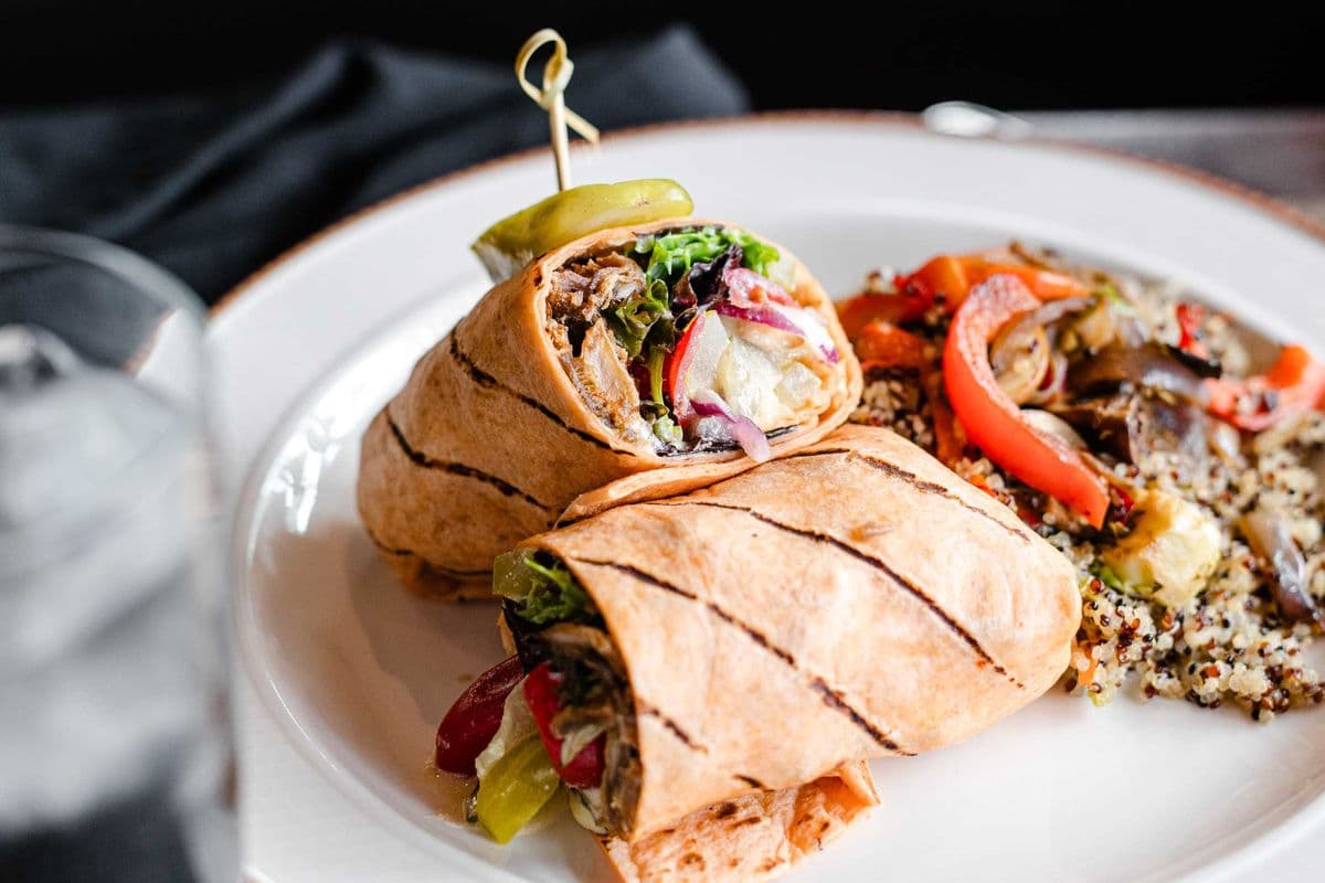 Roasted Vegetable Wrap