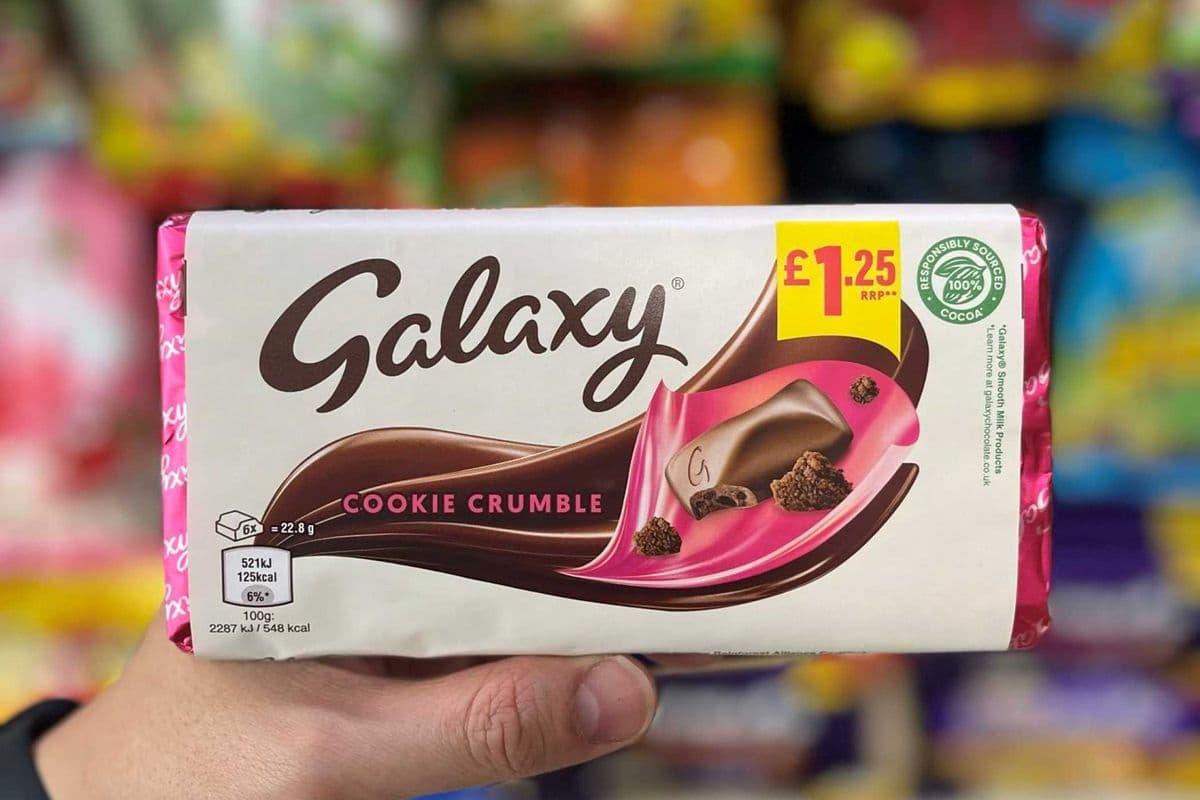 (UK) GALAXY COOKIE CRUMBLE - 112G
