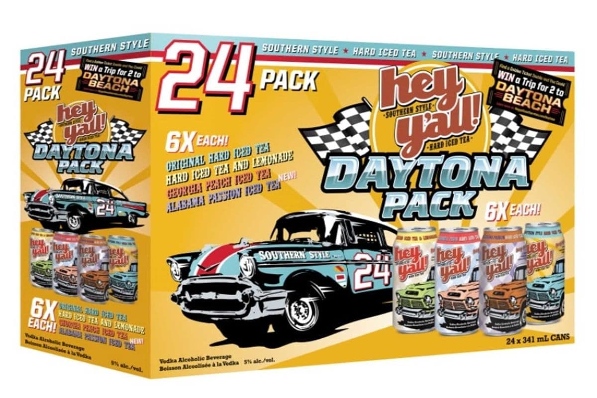 HEY YALL DAYTONA 24 PACK (24 x 341ML)