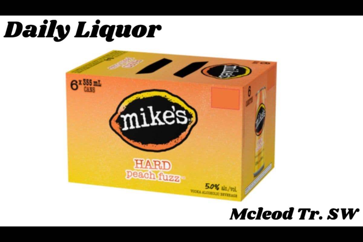 MIKE'S HARD PEACH 6 CANS (1 x 6 CANS)