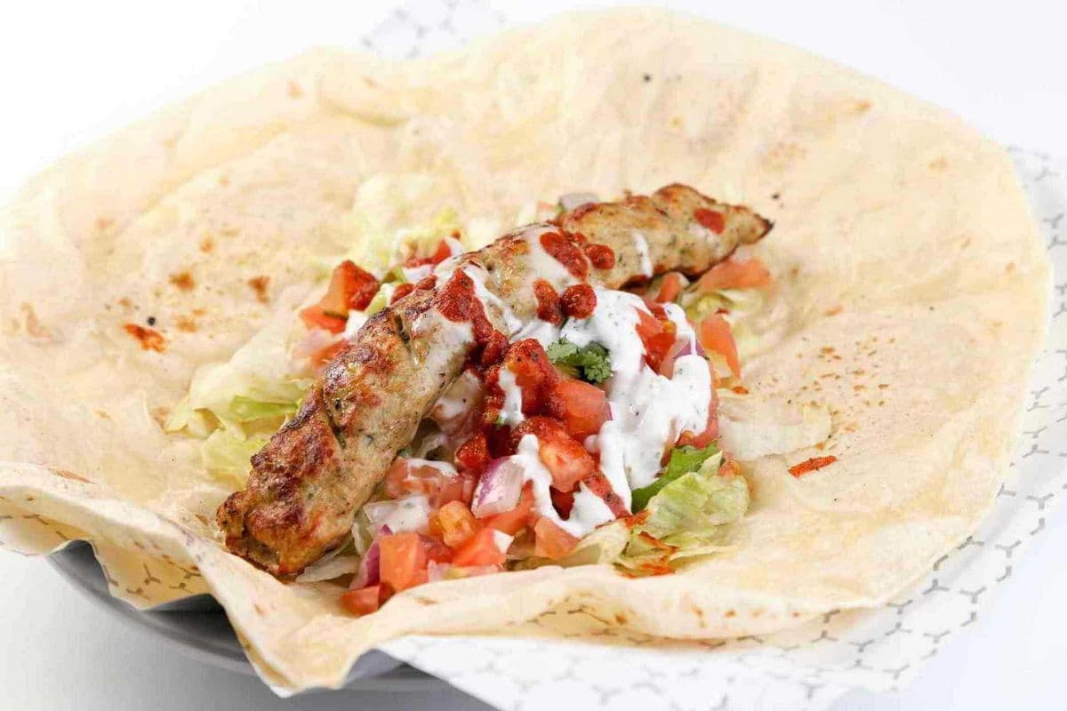 Chicken Kofta Wrap