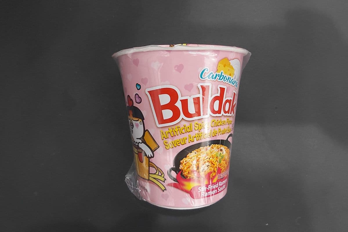 SAMYANG Soup Poulet Carbonara Bowl soup/ Hot Chicken Carbonara 80g (小粉色杯面)