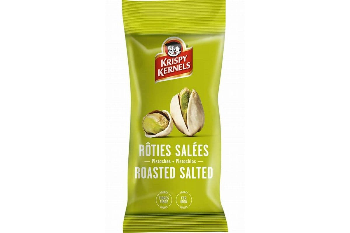 Krispy Kernels Roasted Salted Pistachios (55 g)