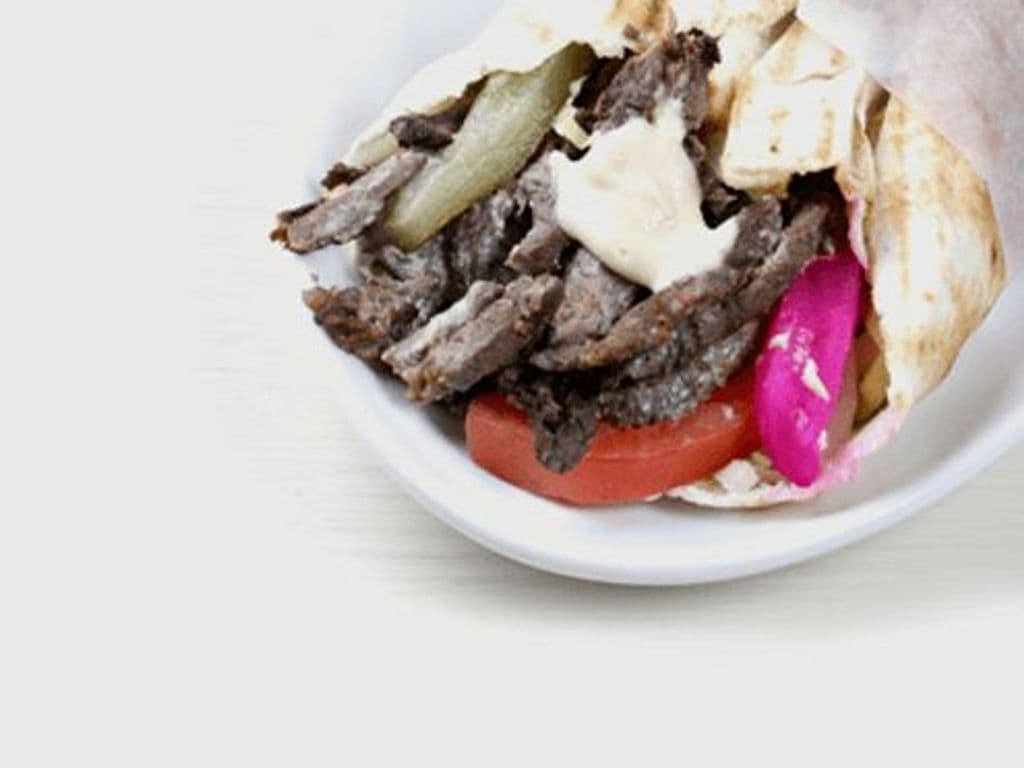 55. Trio Pita Shawarma (boeuf / Beef)