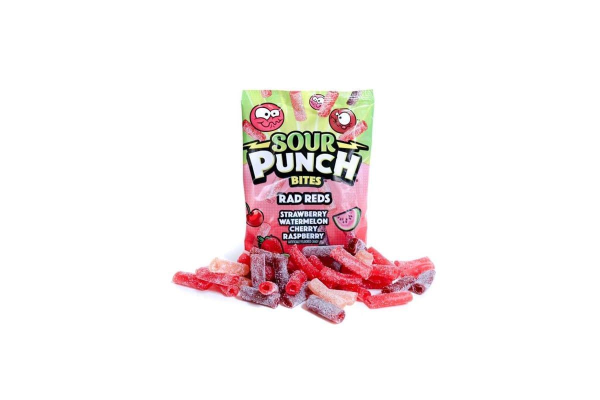 Sour Punch Bites Rad Reds 142g