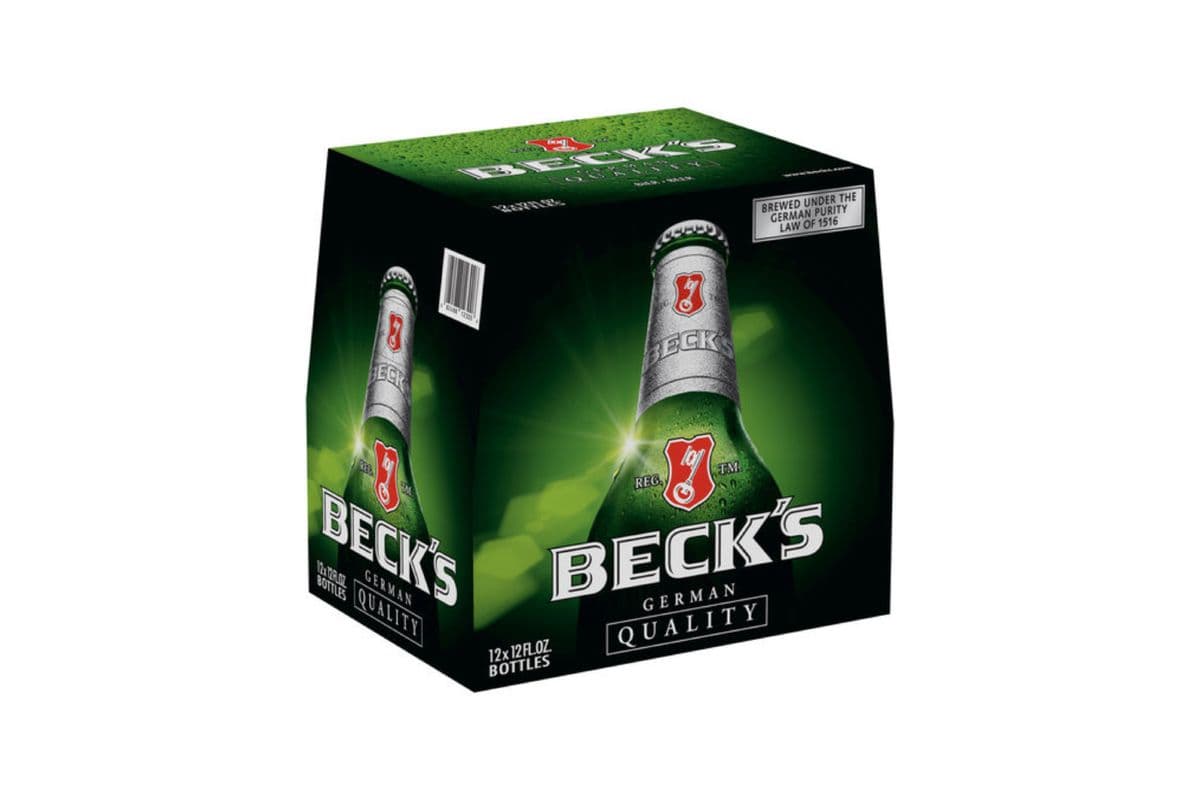 Becks (12 Bottles) (1 x 330 ml)