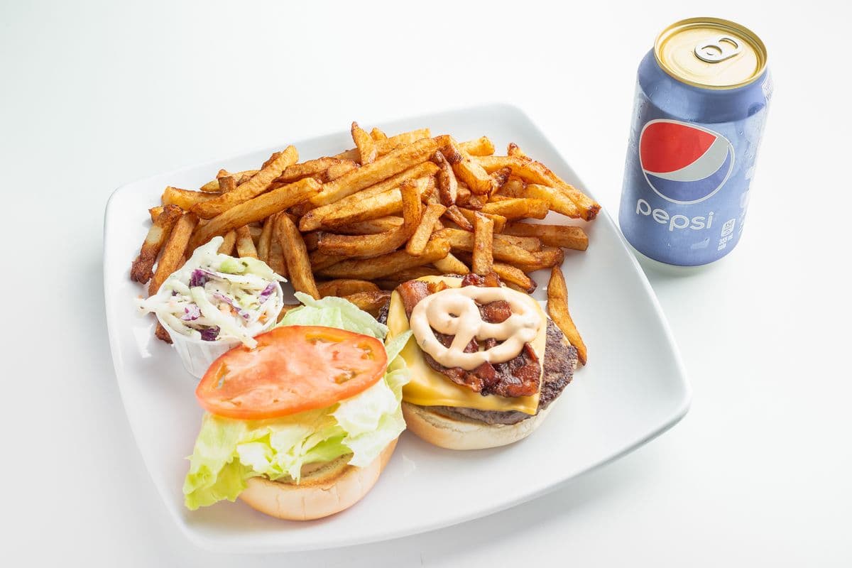 2. Combo burger Snack Shack