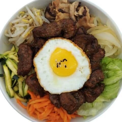 12. Bibimbap de Porc Grillé