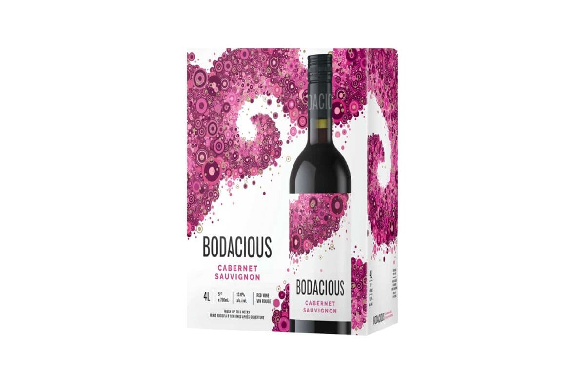 830889. BODACIOUS CABERNET SAUVIGNON (1 x 4L)