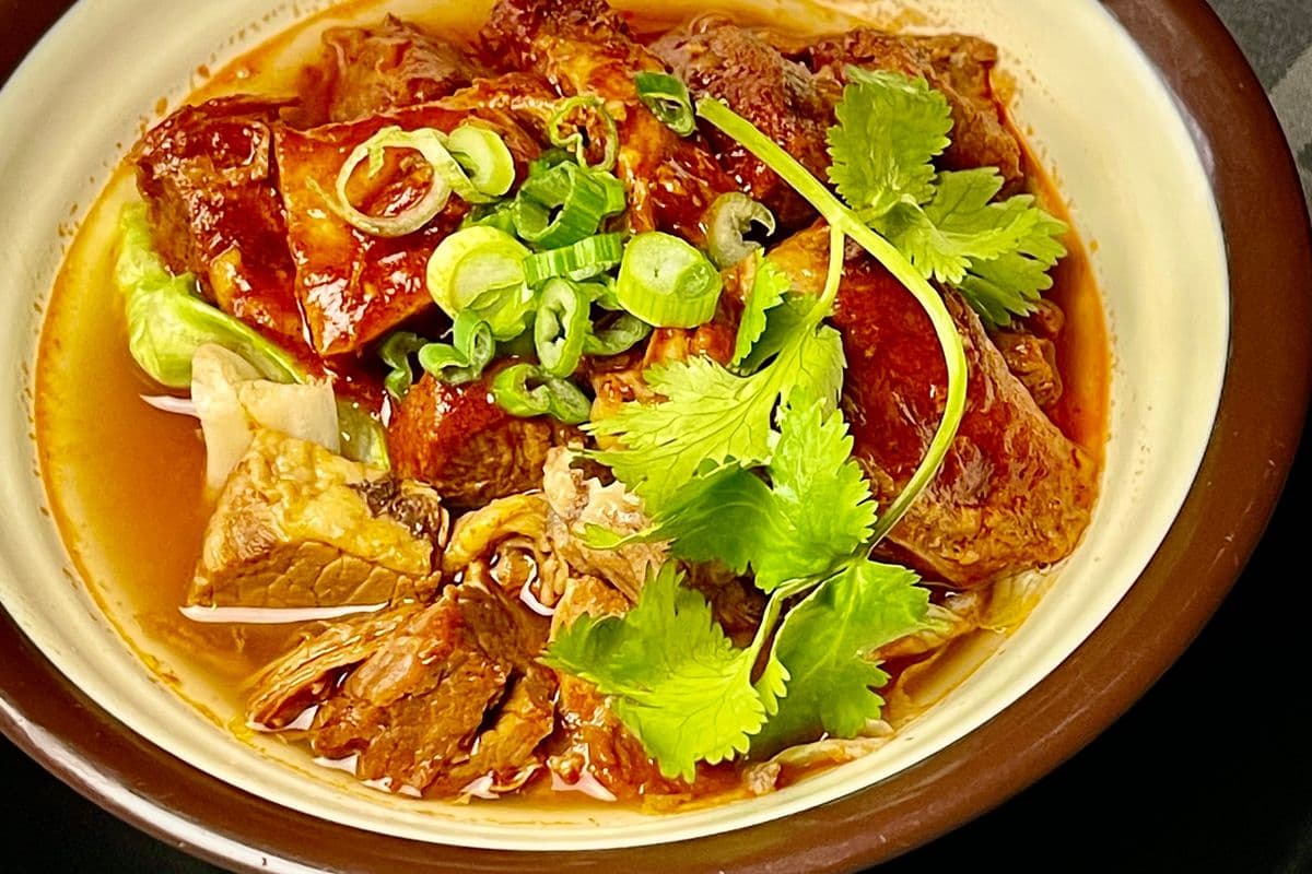 1403. Curry Beef Brisket Combo
