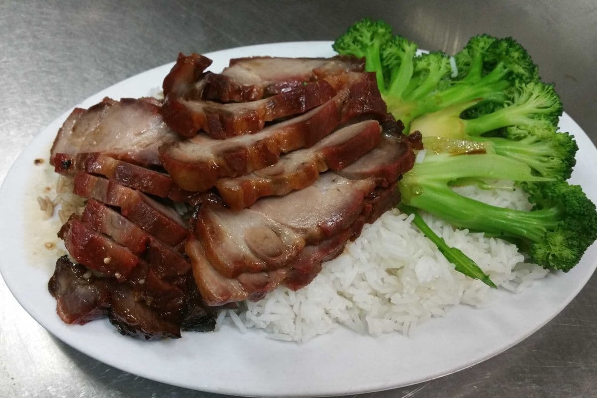 120. BBQ Pork on Rice 叉烧饭