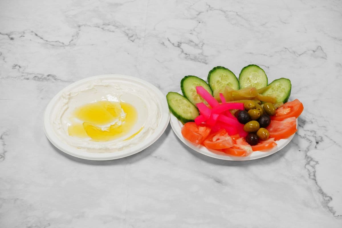 Labneh Breakfast Platter