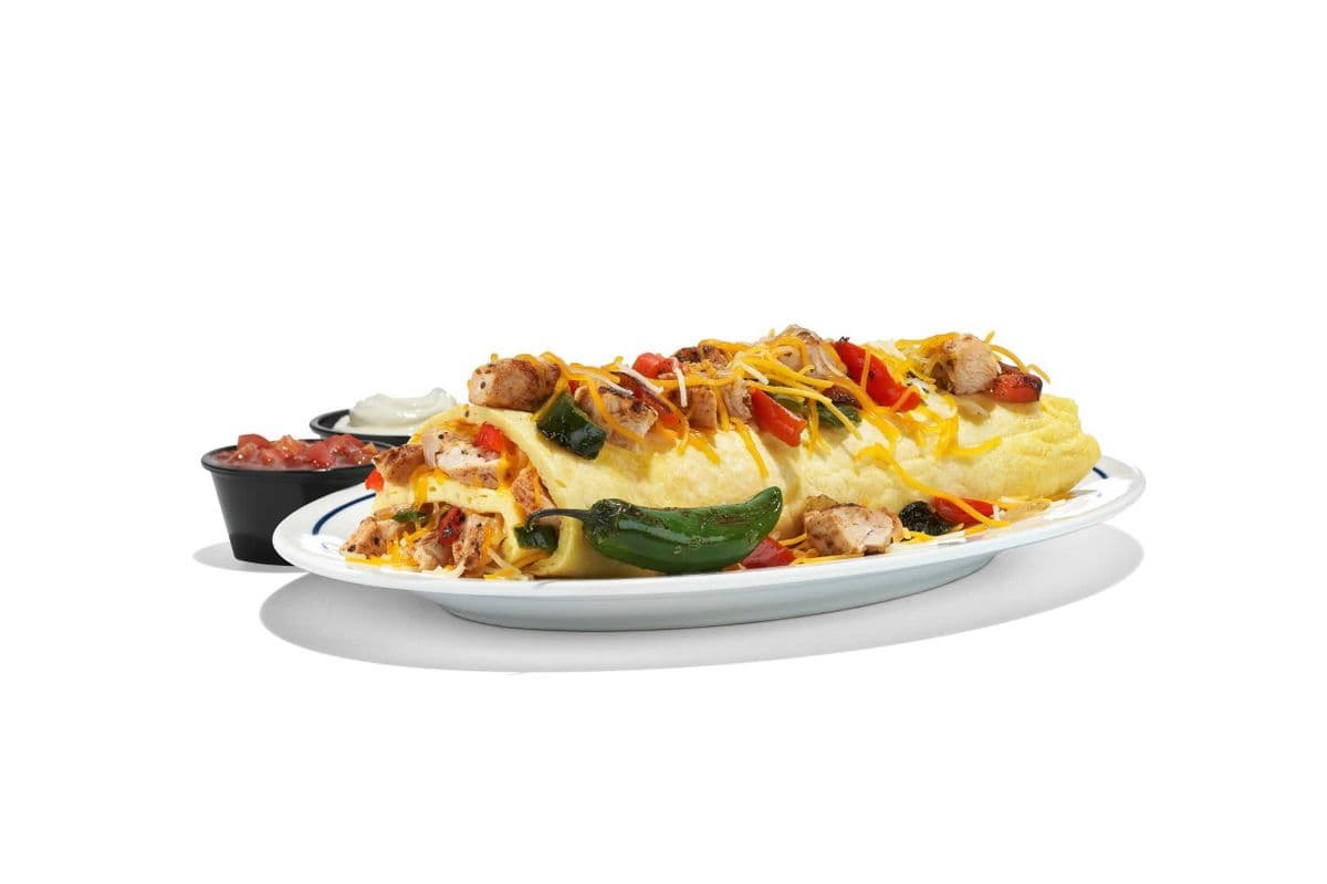 Chicken Fajita Omelette