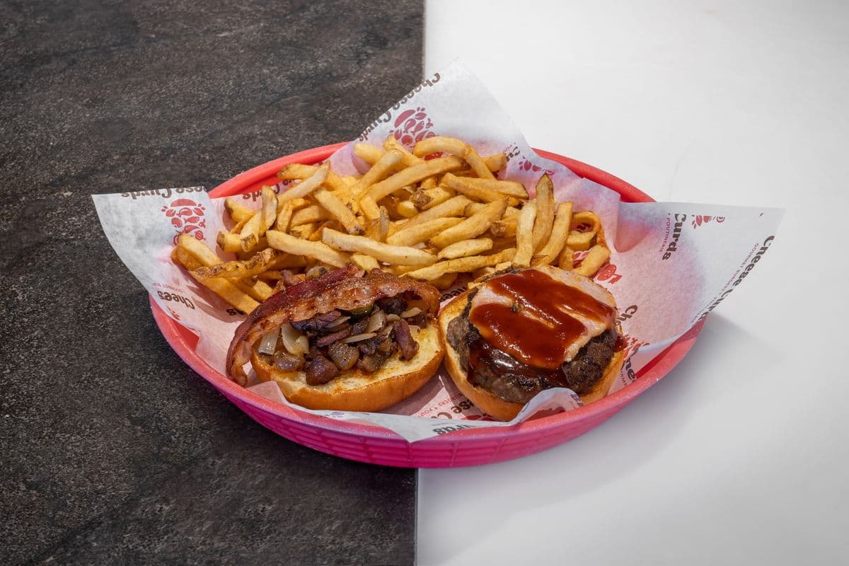 BBQ Triple Bacon Burger
