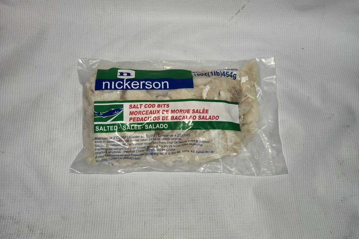 NICKERSON MORCEAUX DE MORUE SALEE (1 LB)