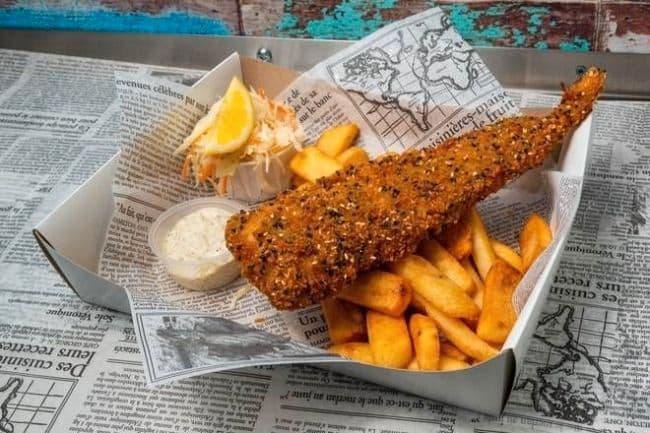 Asiatique Fish et chips / Asian Fish and Chips