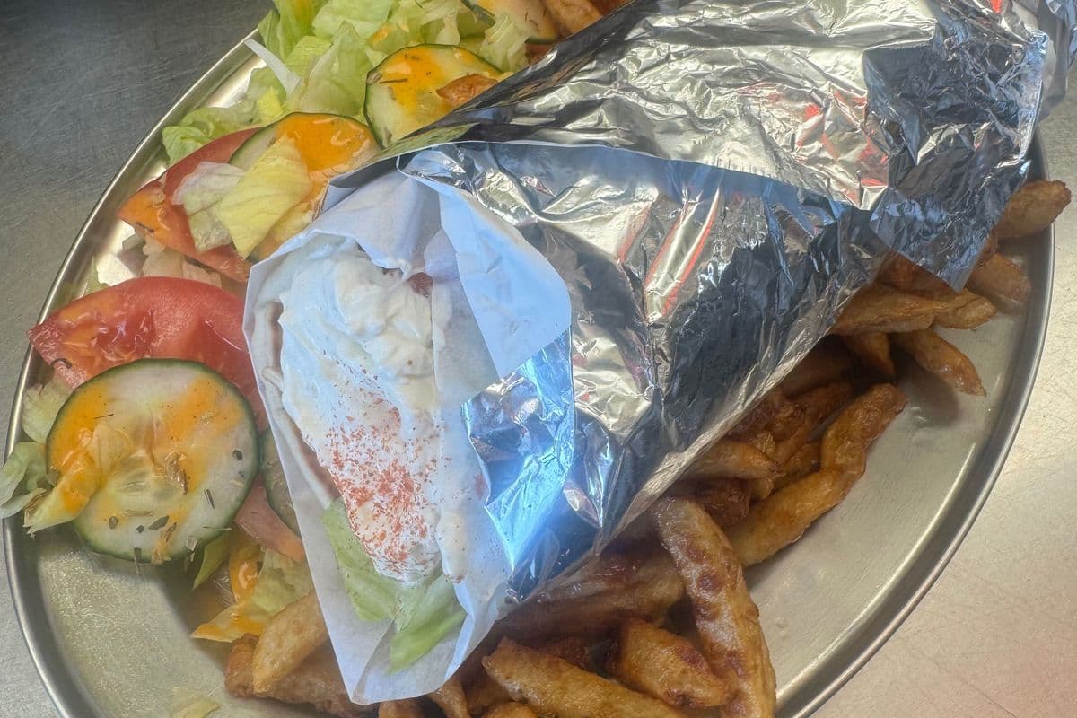 Assiette de pita au poulet / Chicken Pita Plate
