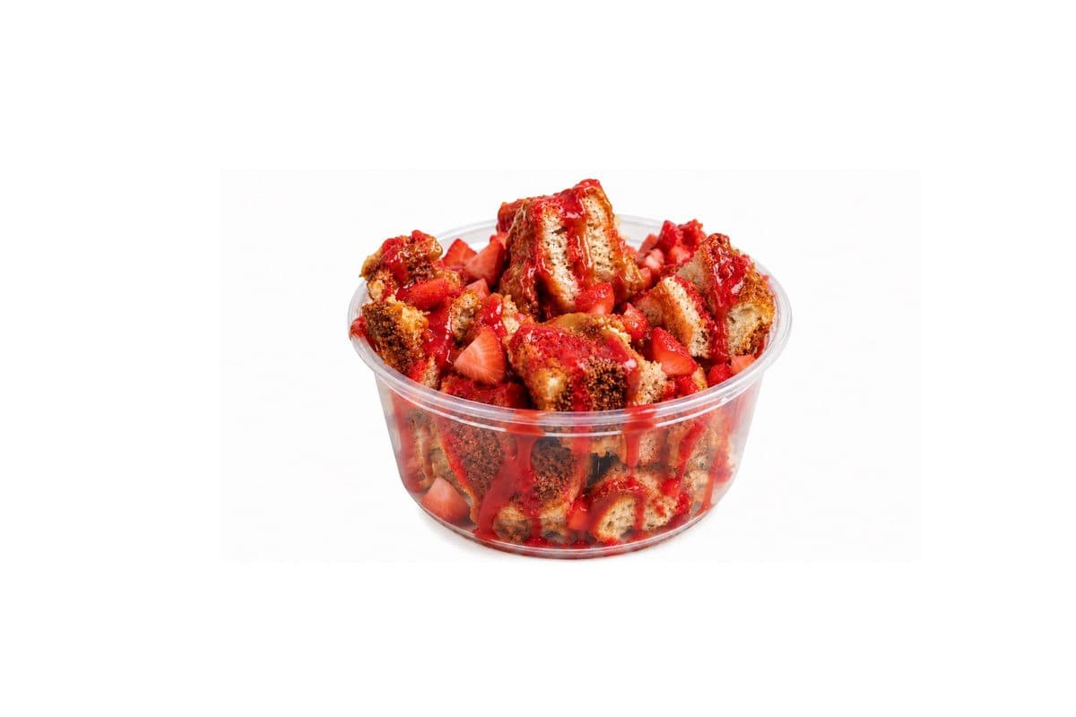 Strawberry Waffle Bites