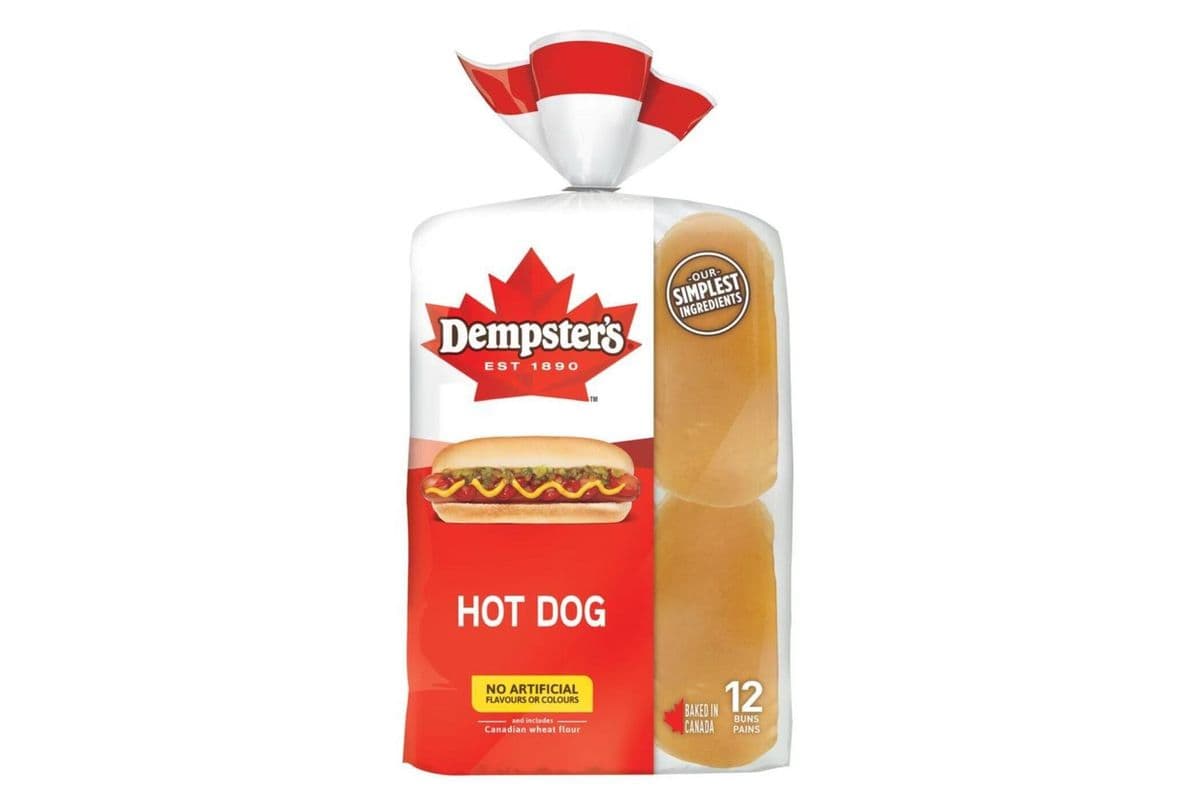 Dempsters - Hot Dog Buns (12 Buns)