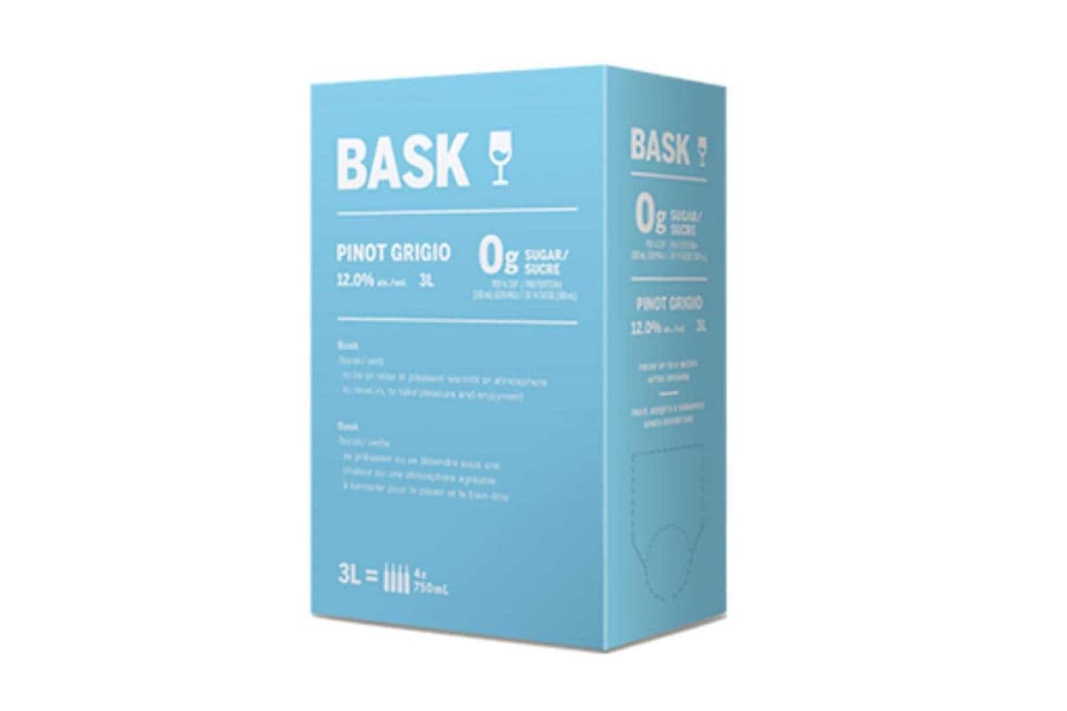 Bask Pinot Grigio 0g Sugar (Canada) (3L) (1 x 3000ml)