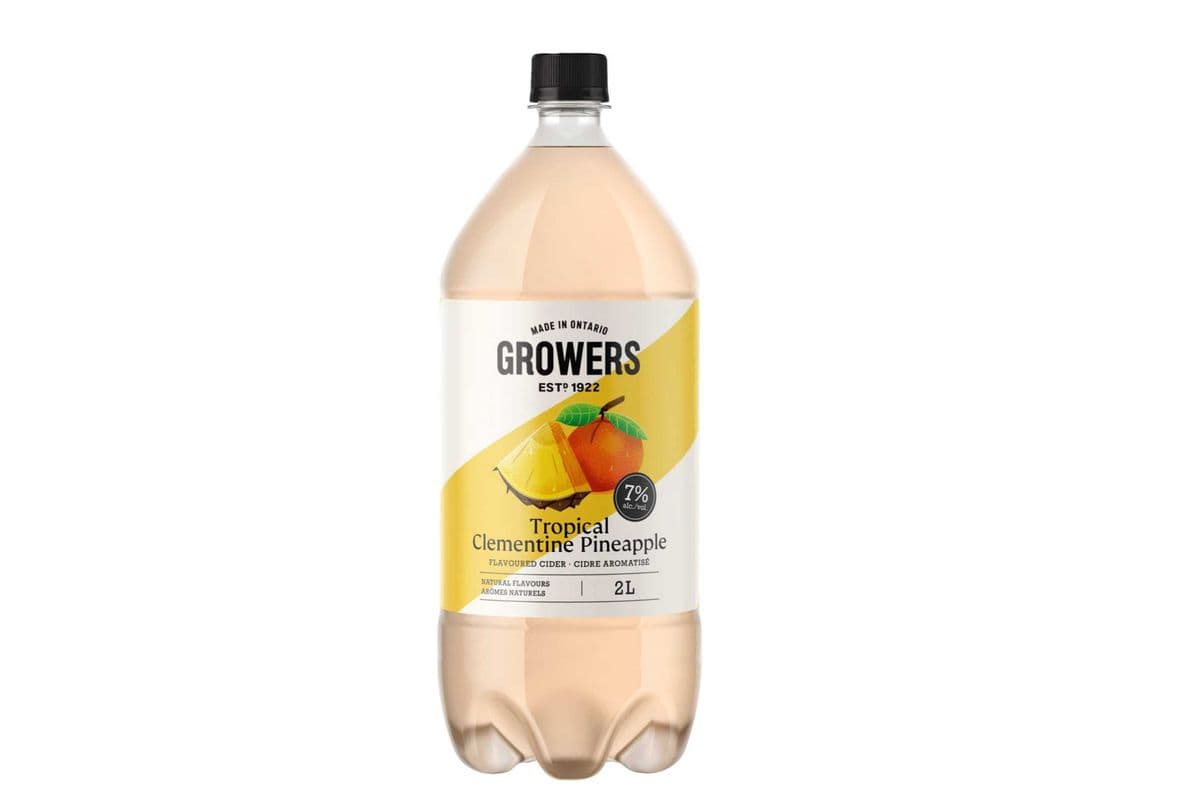Growers Tropical Clementine Pineapple Cider (2L) (1 x 2L)