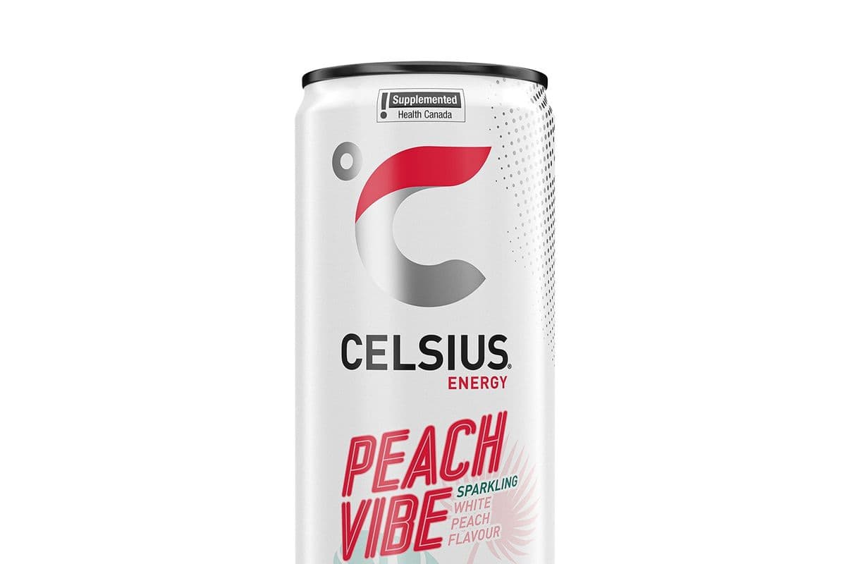 Celsius Peach Vibe (Side)