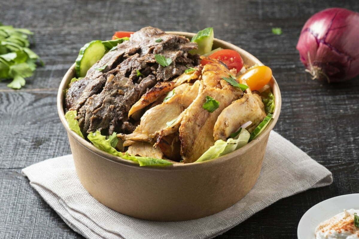 Mix Shawarma Salad Bowl