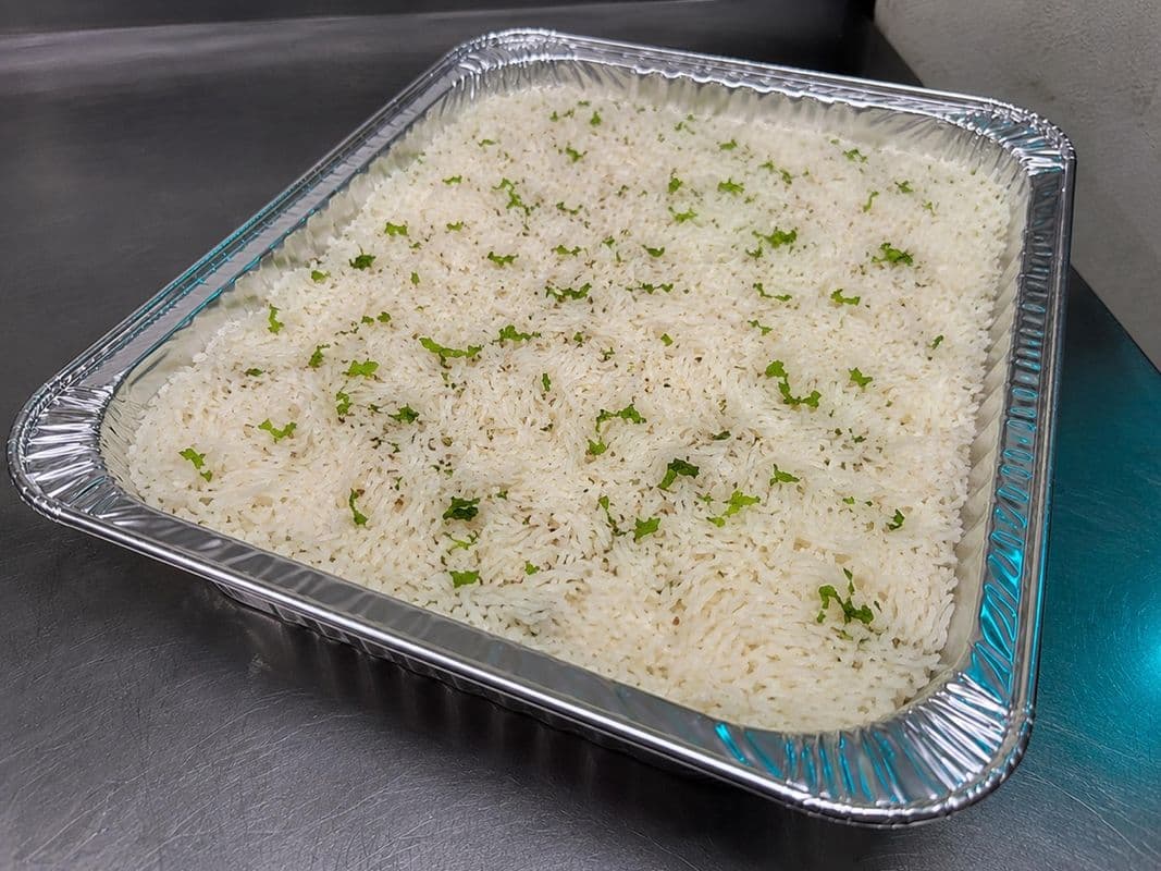 Basmati rice Tray