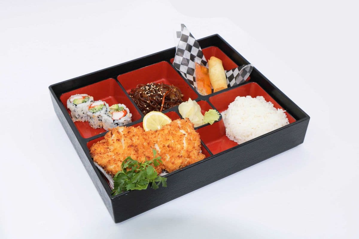 bento box #10 chicken katsu