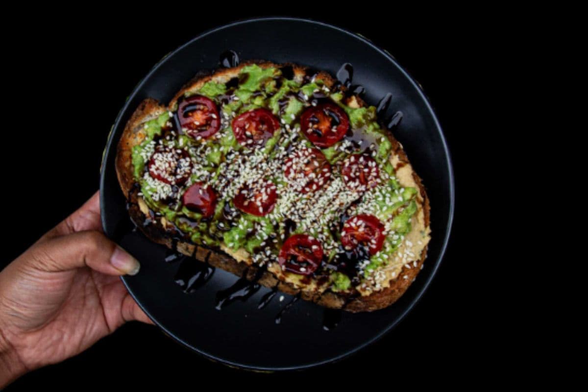 Avocado and Hummus Toast