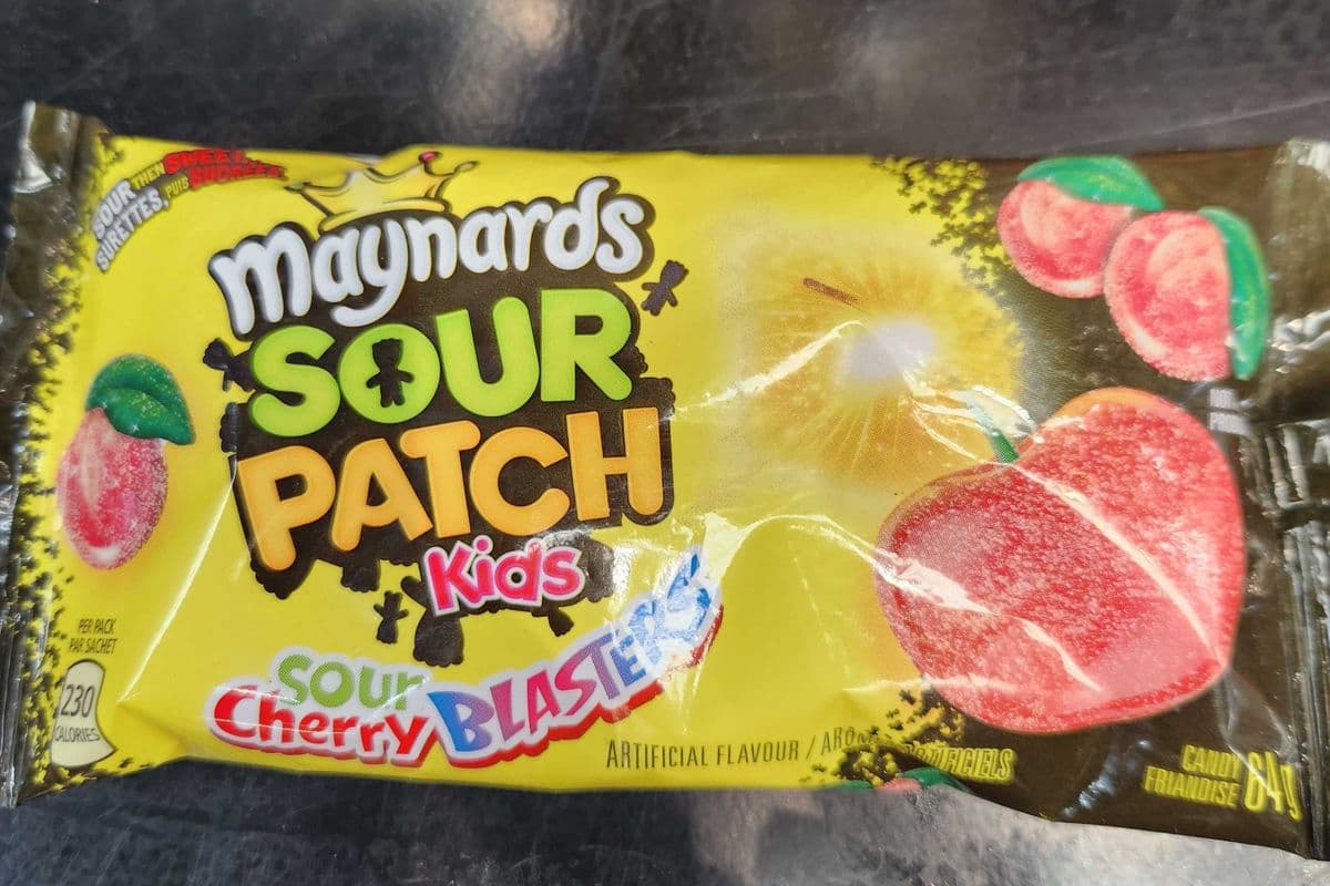 Maynards blasters cérises aigres (64 g) / Maynards Sour Cherry Blasters (64 g)