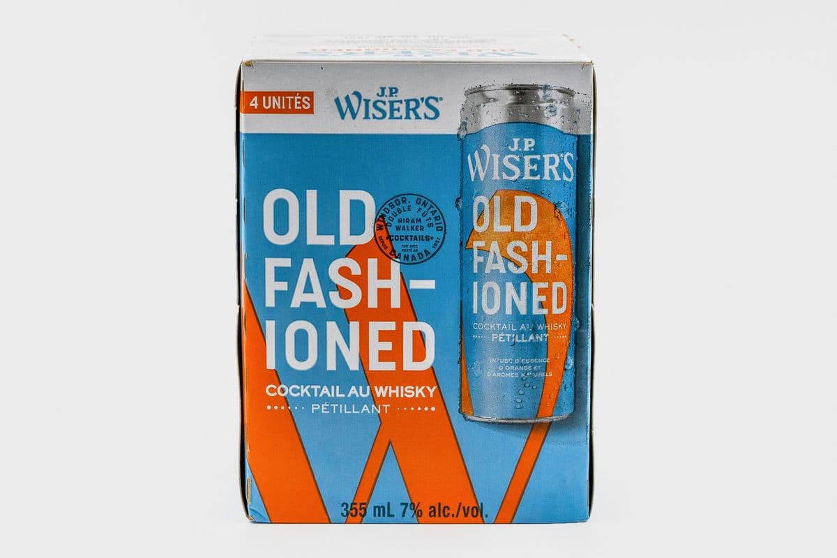 J.P.WISER'S OLD FASHIONED SPARKLING (4 x 355 ML)