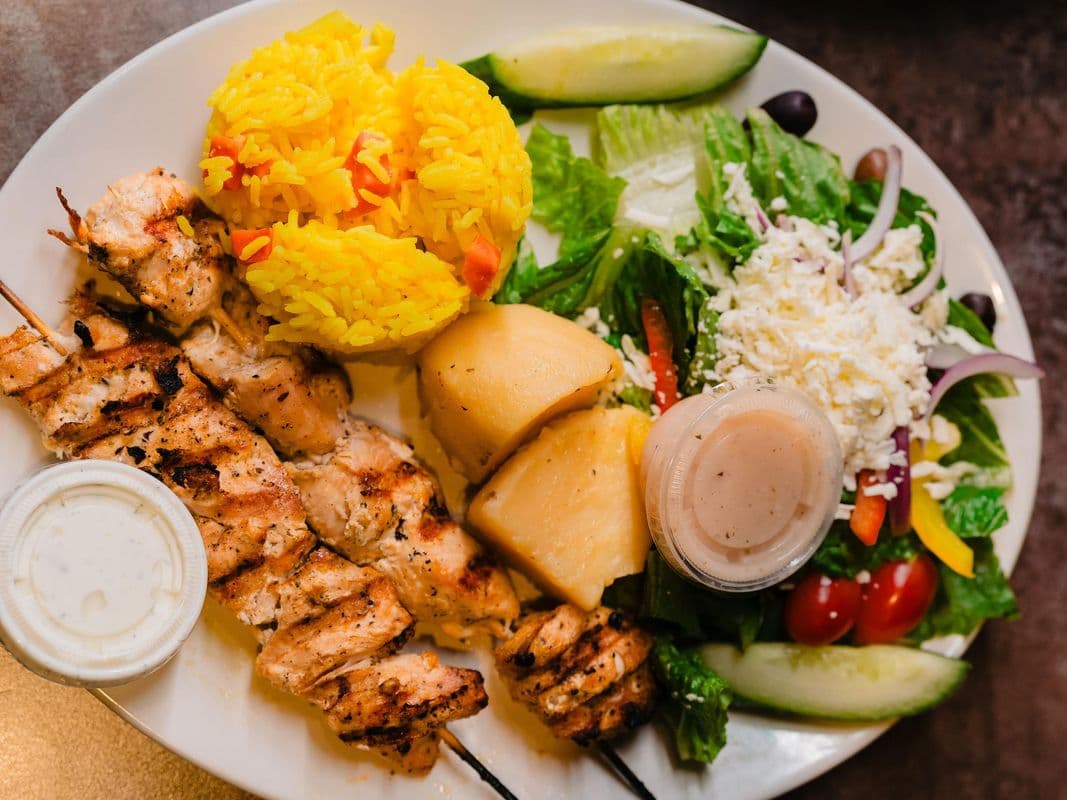 CHICKEN SOUVLAKI