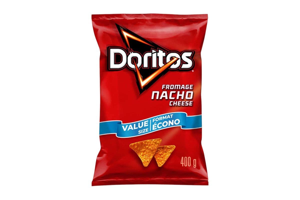 Doritos Nacho Cheese Party Pack (400gm) (250 Cal)