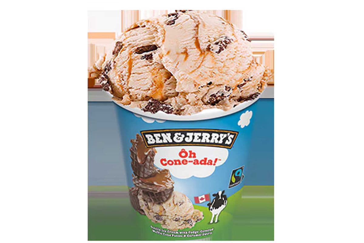 Ben & Jerry's Oh Cone-ada! Ice Cream, 473 mL (473ml)