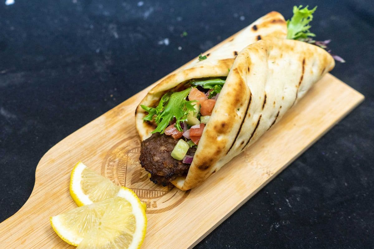 Ground Sirloin Kabob Wrap