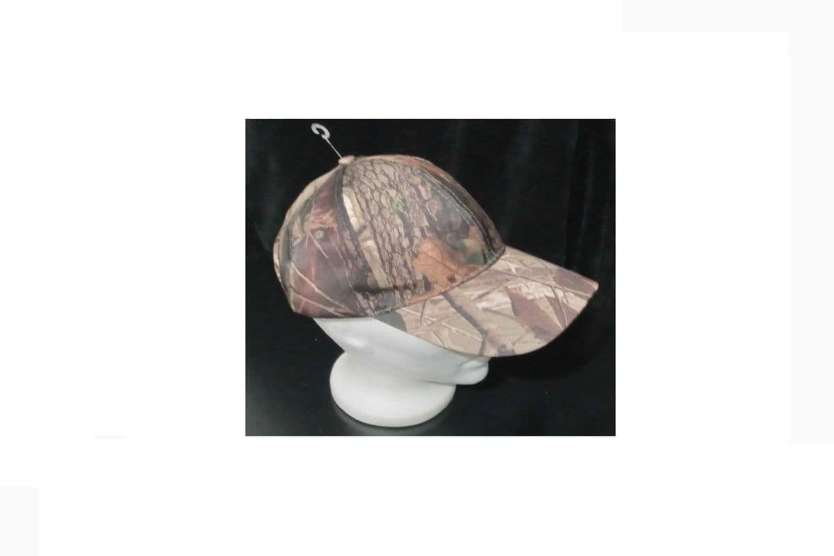 Brown Camouflage Baseball Cap