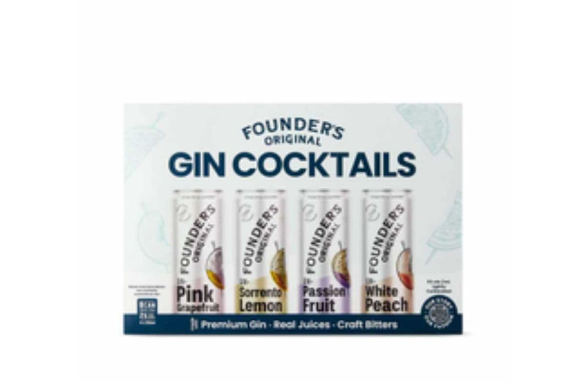 Founders Original Gin Cocktails (8 x 355ml)