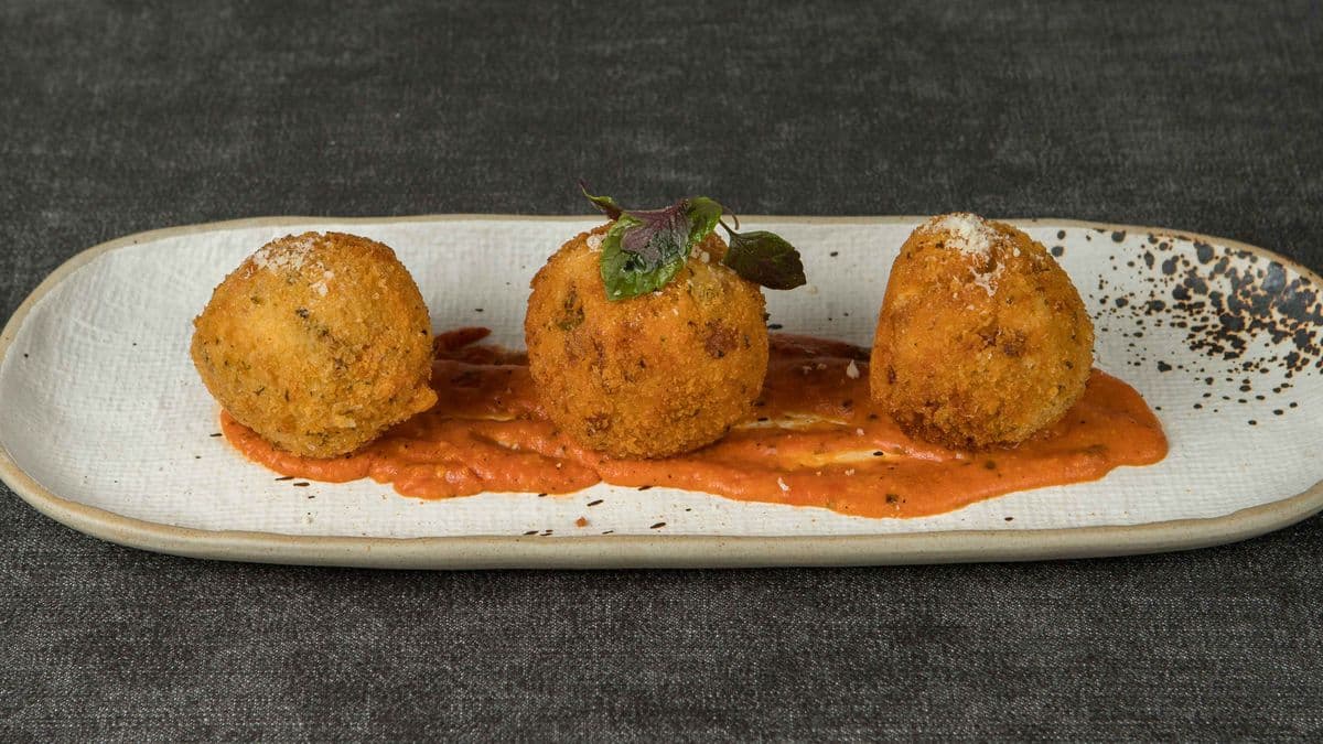 Bacon Cheese Rice Balls