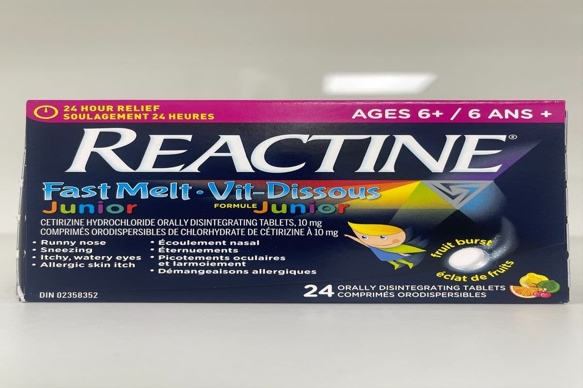Reactine Fast Melt Junior (24 Tabs) (24 tab)